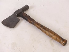 Alte Feuerwehr Beil Axt Vorkrieg Hand geschmiedet Hatched Tomahawk Hache