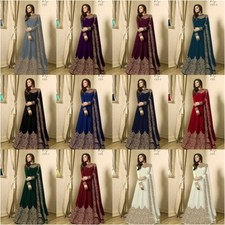 Indisch Bollywood Salwar Kameez Party Kleidung Hochzeit Pakistaner Anzug Design