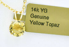 ECHTER 1,26 kt GELBER TOPAS