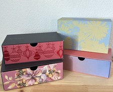 Goodiebox Kartons 4 Stück Leere Boxen, Beautybox, Schubladenbox Ohne Inhalt