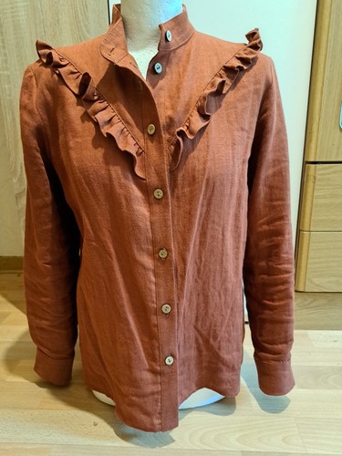 Bluse leinen country - bluse,, leinen,