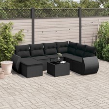 Garten Sofagarnitur mit Kissen