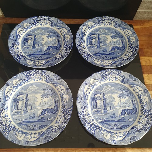 Spode 6er set - 6er, blau