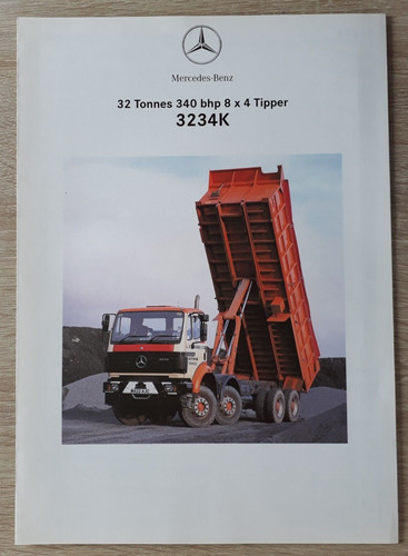 Mercedes benz 3234k kipper - mercedes-benz,