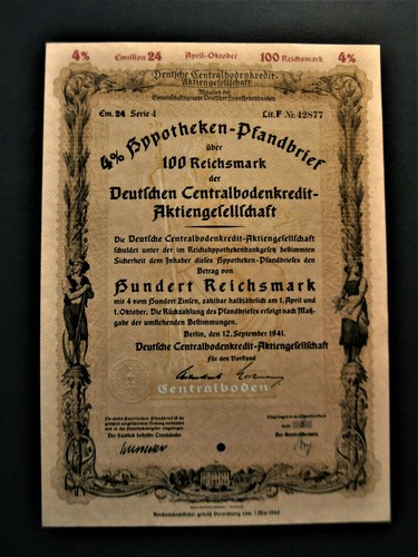 Berlin 100 reichsmark - , 1941