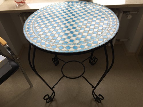Mosaiktisch rund unikat cm - rund_,