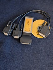 Delock Express Card 2 x Seriell / RS232 / COM, reeller COM-Port, kein USB-Gedöns