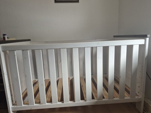 Babybett gemma weiß grau - gemma, weiß/grau