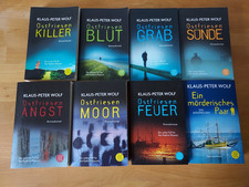 Klaus-Peter Wolf  8 Bücher Buch Krimi Sammlung