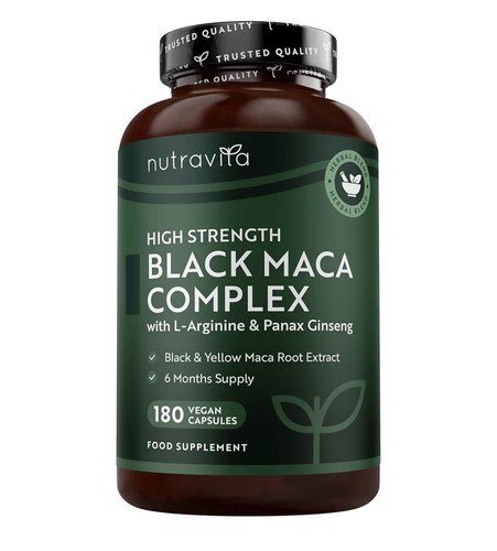 Nutravita black maca 5000 - black,