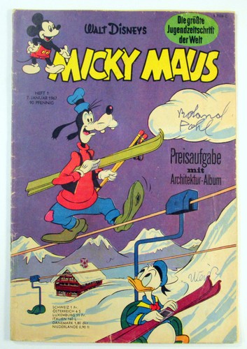 Micky maus 1967 heft vom - 1967,