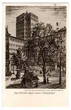 Düsseldorf wilhelm marx - ak,
