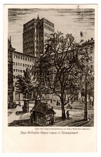 Düsseldorf wilhelm marx - wilhelm,