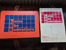 Lernen, Lernhilfe, Englisch, English, Schule, Lük Kasten mit Lernheft