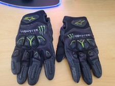 Alpinestars Monster Energy Motorrad Motorcross Handschuhe schwarz grün Gr. XXL