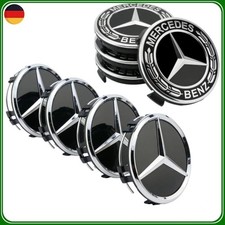 4x Nabendeckel für Mercedes