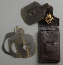 46.5mm Ross Waterhouse Stops Set, for Petzval and other antique brass lenses