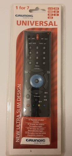 Grundig 7in1 universal - 7in1, remote
