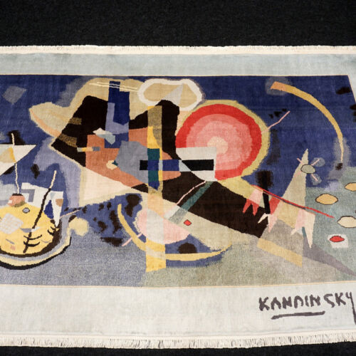 Seidenteppich kandinsky 182 - seidenteppich, x
