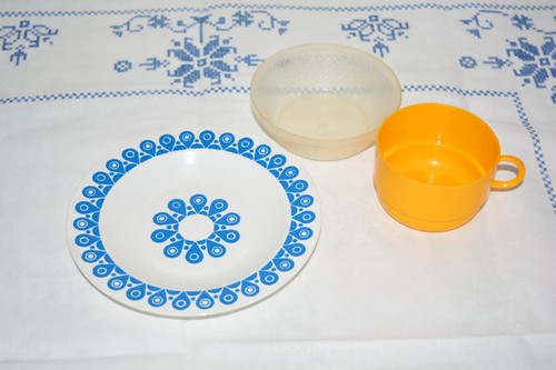 Ddr plaste geschirr - ddr,
