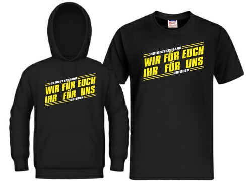 Shirt kapuzensweat dresden - t-shirt, /