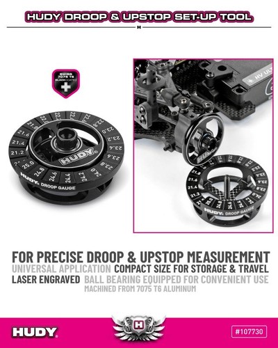 Hudy droop upstop set up - upstop, set-up
