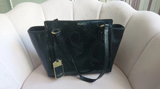 Schwarze Handtasche von Ralph