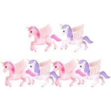Mini-Einhorn Figuren Set Dekor