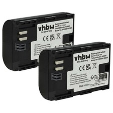 2x Akku für Canon Batteriegriff BG-E7 BG-9 BG-E6 BG-E13 BG-E14 2000mAh 7,2V