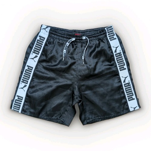 Puma glanz shorts schwarz - puma,