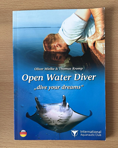 Open water diver dive your - water,