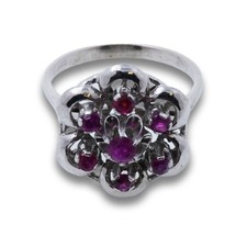 Ring Rubin 585 Gold 14 Kt