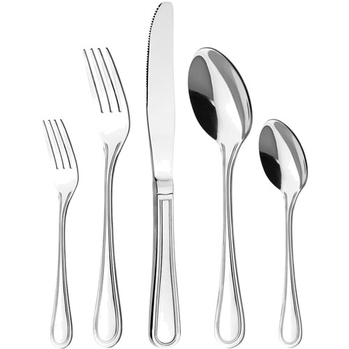 Besteck set edelstahl - set,