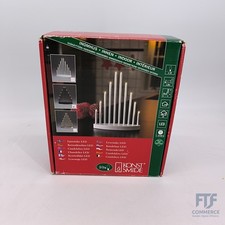 Konstsmide 2401-710TR LED Metallleuchter schwarz lackiert / für In... 2401-710TE