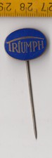 Oldtimer Emaille TRIUMPH Werke Nürnberg Pin Anstecker Logo Motorrad Stecknadel