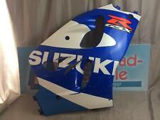 Suzuki GSX R 600 750 Verkleidung Seitenverkleidung fairing rechts blau weiß