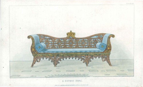 1820 antikes aquatinta - um,