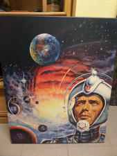 Perry Rhodan, Der Unsterbliche, Bild auf Leinwand, Holzrahmen, 92x60 cm