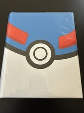 Pokemon Karten Sammelalbum Superball DIN A5 4-Pocket Ultra Pro 10 Seiten
