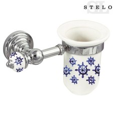 STELO Zahnputzbecher Porzellan