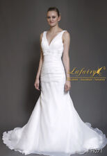 Lafairy Brautkleid H071 Sofort Gr.34/36/38/40 Weiß