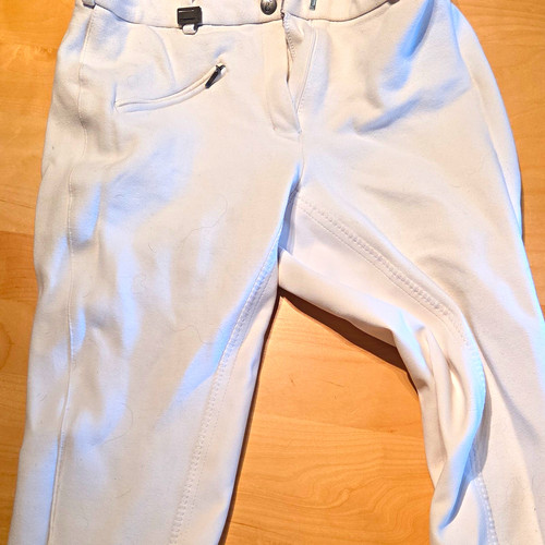 Elt damen reithose weiß - in,