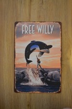FREE WILLY - Blechschild -