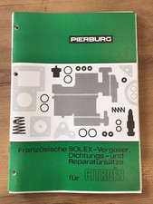 Solex Vergaserhandbuch für