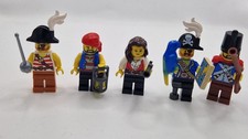 5 Piraten Minifiguren MOC aus