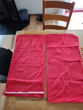 Kissenbezug 2er Set 40x80 Rot