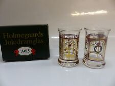Holmegaard Schnapsglas 2er Set / Schnapsglasset  1995  Neuware, OVP