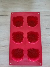 Rosen Backform aus Silikon 