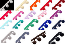 1m Pomponborte Borte Pompon