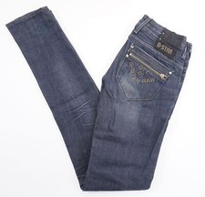 G-STAR Corvet Skinny Triangle Embro WMN Damen Jeans W25 L32 25/32 dunkelblau